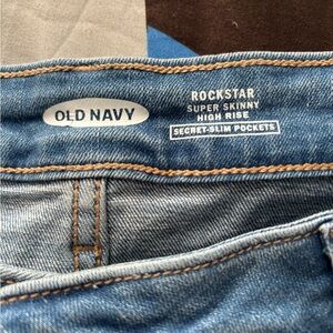 Old Navy Blue Skinny Jeans Classic Denim